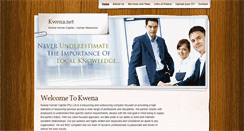 Desktop Screenshot of kwena.net