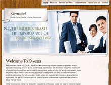 Tablet Screenshot of kwena.net